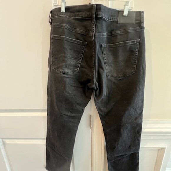 Mens Lucky 221 Straight Black Denim Jean 32 x 30 - Picture 5 of 12